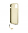 Guess 4G Charms Collection case for iPhone 15 Plus - gray