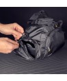 Wozinsky sports bag travel backpack hand luggage bag 40x20x25 cm for airplane black (WSB-B01)