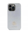 Guess GUHCP15MPS4DGPS iPhone 15 Plus 6.7" silver/silver hardcase Strass Metal Logo