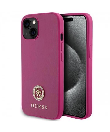 Funda Guess GUHMP15XPSAHMCP iPhone 15 Pro Max 6.7 pink hardcase