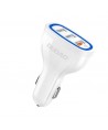 Dudao car charger quick charge Quick Charge 3.0 QC3.0 2.4A 18W 3x USB white (R7S white)