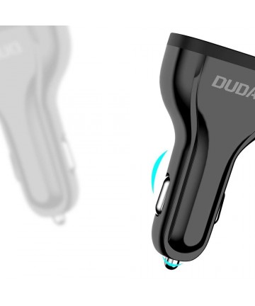 Dudao car charger quick charge Quick Charge 3.0 QC3.0 2.4A 18W 3x USB white (R7S white)