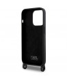 Karl Lagerfeld KLHCP15XSCBSCNK iPhone 15 Pro Max 6.7" hardcase black/black Crossbody Silicone Choupette