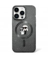Karl Lagerfeld KLHMN61HGKCNOK iPhone 11 / Xr 6.1" black/black hardcase Karl&Choupette Glitter MagSafe