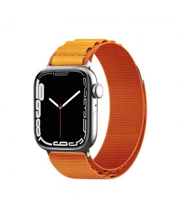 Strap with Alpine steel buckle for Apple Watch 38/40/41 mm - orange