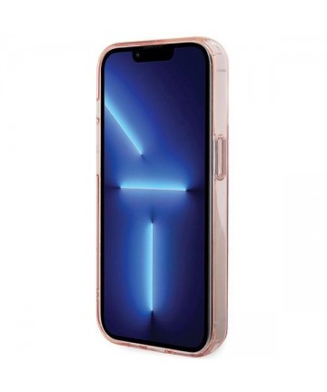 Karl Lagerfeld KLHMP15LHMRSKCP iPhone 15 Pro 6.1" pink/pink hardcase Ring Stand Karl&Choupette MagSafe
