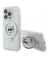 Karl Lagerfeld KLHMP15XHMRSCHH iPhone 15 Pro Max 6.7" white/white hardcase Ring Stand Choupette Head MagSafe