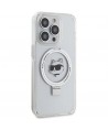 Karl Lagerfeld KLHMP15XHMRSCHH iPhone 15 Pro Max 6.7" white/white hardcase Ring Stand Choupette Head MagSafe