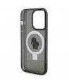 Karl Lagerfeld KLHMP15XHMRSKCK iPhone 15 Pro Max 6.7" black/black hardcase Ring Stand Karl&Choupette MagSafe