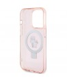 Karl Lagerfeld KLHMP15XHMRSKCP iPhone 15 Pro Max 6.7" pink/pink hardcase Ring Stand Karl&Choupette MagSafe