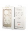 Guess GUHCP14LHG4MHG iPhone 14 Pro 6.1 "gold / gold hardcase 4G Pattern Script