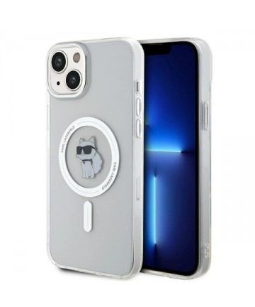 Karl Lagerfeld IML Choupette MagSafe case for iPhone 15 Plus - transparent