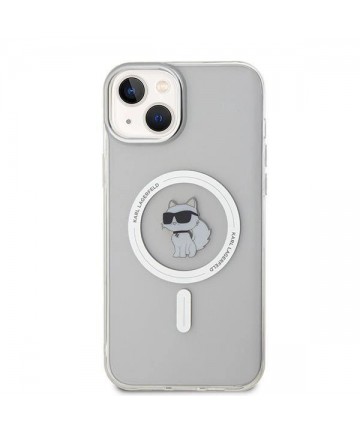 Karl Lagerfeld IML Choupette MagSafe case for iPhone 15 Plus - transparent