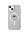 Karl Lagerfeld IML Choupette MagSafe case for iPhone 15 Plus - transparent