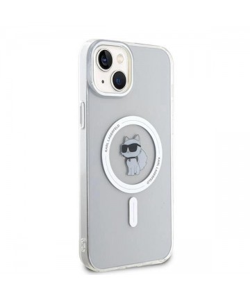 Karl Lagerfeld IML Choupette MagSafe case for iPhone 15 Plus - transparent