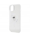 Karl Lagerfeld IML Choupette MagSafe case for iPhone 15 Plus - transparent
