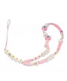 Guess pendant GUSTSHPP Phone Strap pink/pink Beads Shell