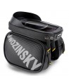 Wozinsky frame bike bag with phone case 1.5l black (WBB21BK)
