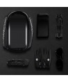 Wozinsky frame bike bag with phone case 1.5l black (WBB21BK)
