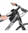 Wozinsky frame bike bag with phone case 1.5l black (WBB21BK)