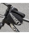 Wozinsky frame bike bag with phone case 1.5l black (WBB21BK)