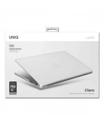 Uniq Claro case for MacBook Pro 14'' (2021) - transparent