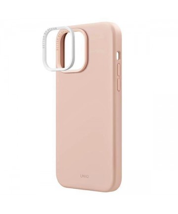 Uniq Lino Hue Magclick Charging case for iPhone 14 Pro - pink