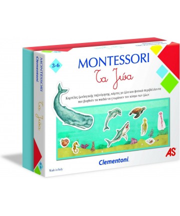 AS Clementoni Montessori - Τα Ζώα (1024-63224)