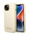 Guess GUHCP14MHGCRHD iPhone 14 Plus 6.7 "gold / gold hardcase Croco Collection