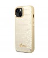 Guess GUHCP14MHGCRHD iPhone 14 Plus 6.7 "gold / gold hardcase Croco Collection