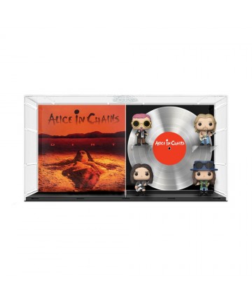Funko Pop! Albums Deluxe: Alice in Chains - Layne Staley, Jerry Cantrell, Mike Starr, Sean Kinney (Dirt) 31 Vinyl Figures