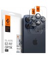 Spigen Optik.tR EZ Fit Camera Protector for iPhone 14 Pro / Pro Max / 15 Pro / Pro Max - Titanium Blue 2 pcs.