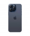 Spigen Optik.tR EZ Fit Camera Protector for iPhone 14 Pro / Pro Max / 15 Pro / Pro Max - Titanium Blue 2 pcs.