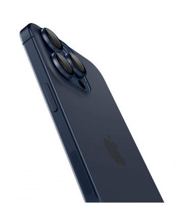 Spigen Optik.tR EZ Fit Camera Protector for iPhone 14 Pro / Pro Max / 15 Pro / Pro Max - Titanium Blue 2 pcs.