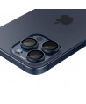 Spigen Optik.tR EZ Fit Camera Protector for iPhone 14 Pro / Pro Max / 15 Pro / Pro Max - Titanium Blue 2 pcs.