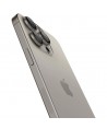Spigen Optik.tR EZ Fit Camera Protector for iPhone 14 Pro / Pro Max / 15 Pro / Pro Max - Natural Titanium 2 pcs.