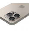 Spigen Optik.tR EZ Fit Camera Protector for iPhone 14 Pro / Pro Max / 15 Pro / Pro Max - Natural Titanium 2 pcs.