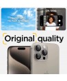 Spigen Optik.tR EZ Fit Camera Protector for iPhone 14 Pro / Pro Max / 15 Pro / Pro Max - Natural Titanium 2 pcs.