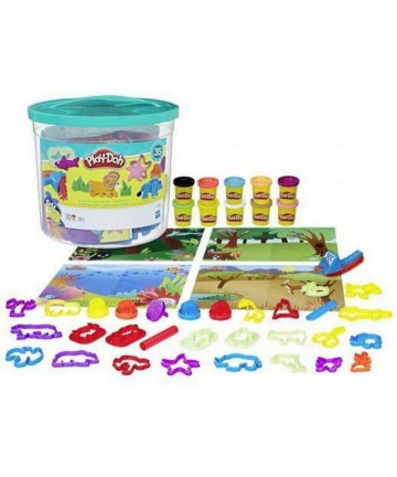 Play doh animal store discovery bucket