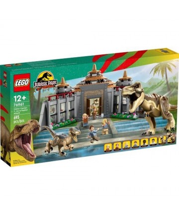 LEGO® Jurassic Park 30th Anniversary - Visitor Center: T. rex  Raptor Attack (76961)