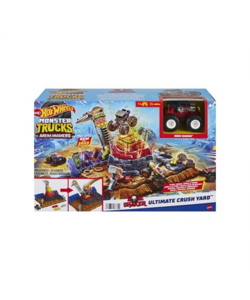 Mattel Hot Wheels Monster Trucks:  Arena Smashers - Ultimate Crush Yard (HNB96)