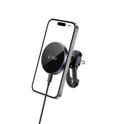 Tech-Protect mm15W-V5 Magnetic MagSafe Car Air Vent Mount - Black