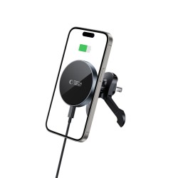 Tech-Protect mm15W-V5 Magnetic MagSafe Car Air Vent Mount - Black