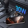 Tech-Protect CC01 30W 2-Port USB-A / USB-C Car Charger - Black
