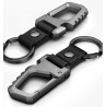 Tech-Protect Slidelock Keychain - Black and Gray