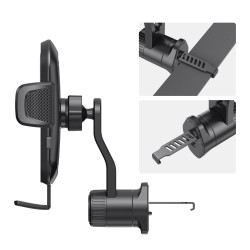 Tech-Protect V8 Car Air Vent Holder - Black