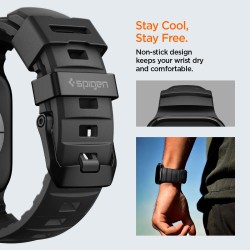 Spigen WBS2 Strap for Apple Watch 44 / 45 / 46 / 49 mm - Black