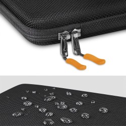 Tech-Protect Hardpouch Laptop Case 13-14 - Black and Orange