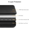 Tech-Protect Hardpouch Laptop Case 13-14 - Black and Orange