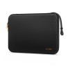 Tech-Protect Hardpouch for 15-16 Laptops - Black and Orange